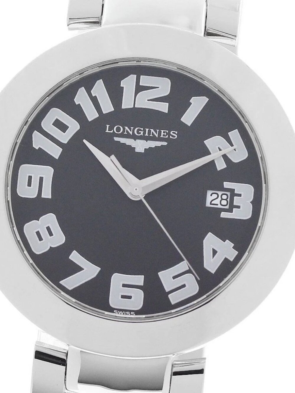 LONGINES Dolce Vita L5.675.4 Date black Dial Quartz Men's Watch_957215